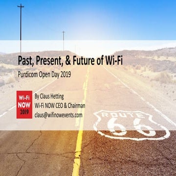 Claus Hetting - Future of Next Generation WiFi