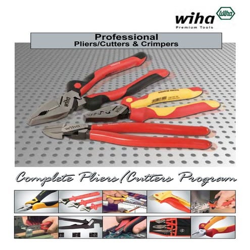 Wiha Pliers Catalog