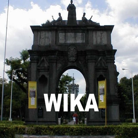 WIKA FILIPINO Pantikan Una Una Kaya Kaya