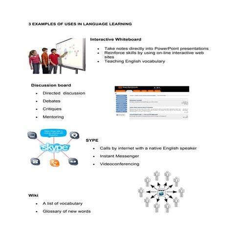Portfolio on Language Learning Materials/Tools | PDF