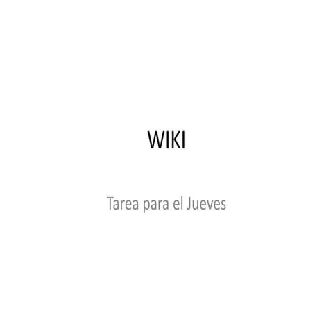 Wiki