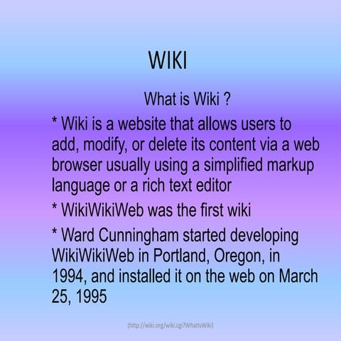 Wiki