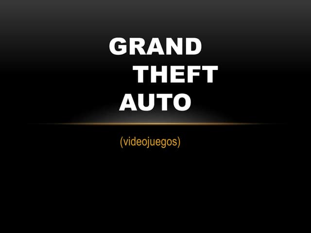 Grand Theft Auto