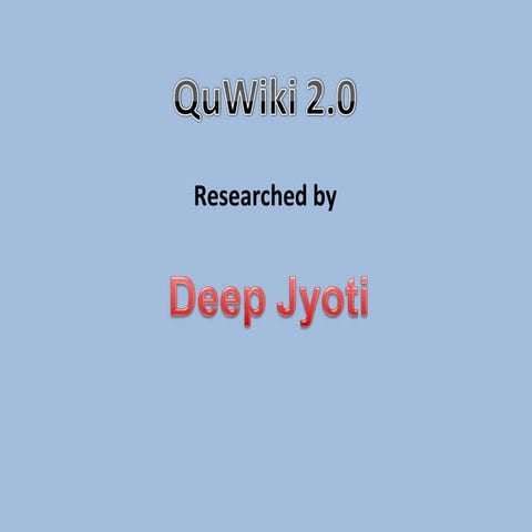 Wiki2.0 | PPT