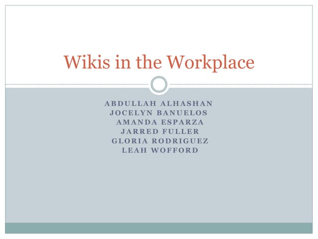 Wiki 5 pp
