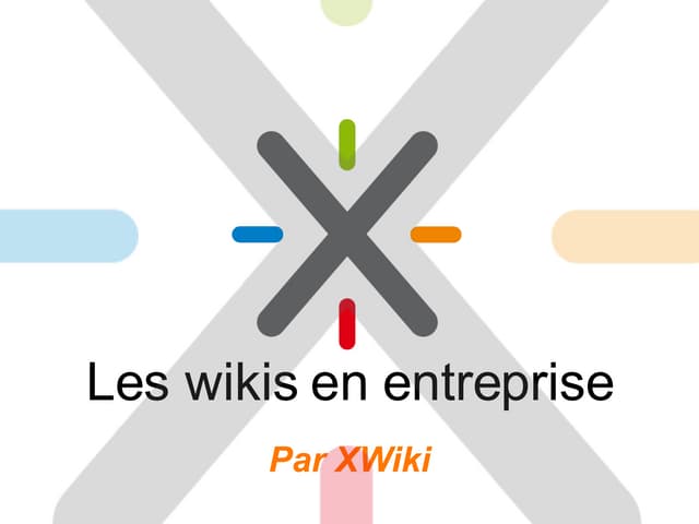 Les wikis en entreprise : une introduction