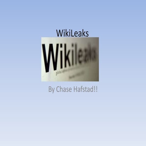 WikiLeaks