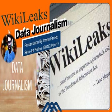 Wikileaks and data journalism
