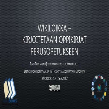 Wikiloikka kirjoitetaan oppikirjat-perusopetukseen_12.6.2017