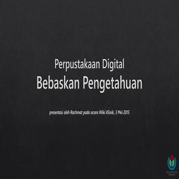 Perpustakaan digital Bebaskan Pengetahuan