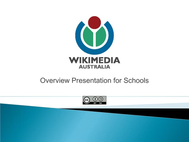 Wikimedia Presentation for Schools