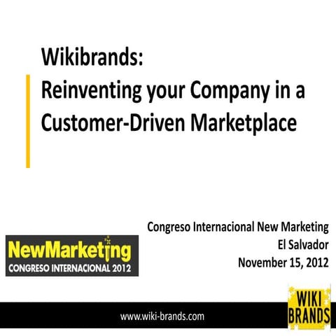 Wikibrands New Marketing 2012