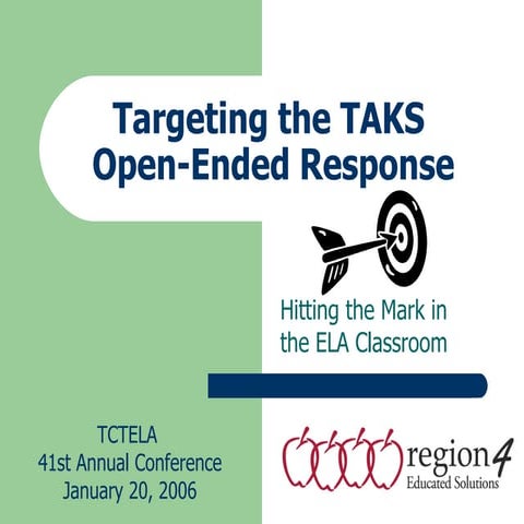 Open ended Responses