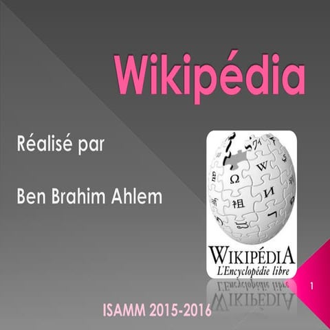 Histoire de Wikipédia | PPT