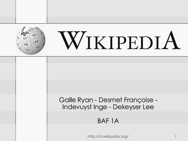 WikiPedia