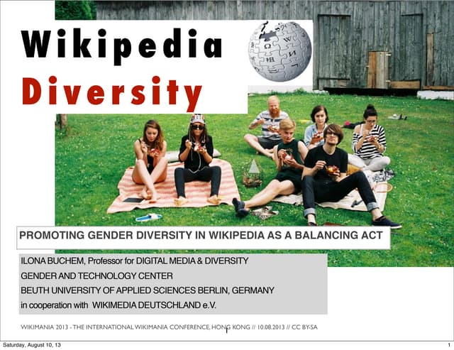 Wikipedia Diversity