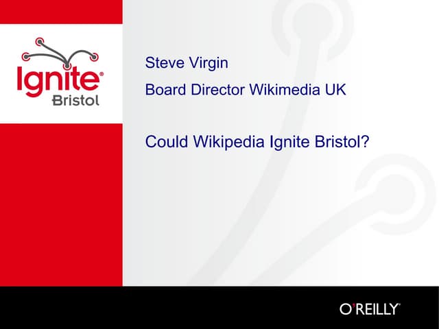 Wikipedia Ignite