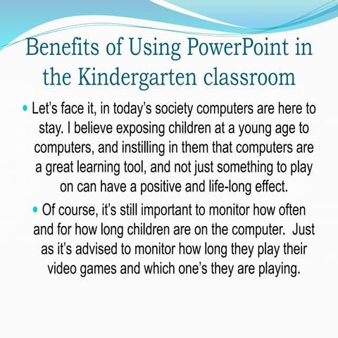 PowerPoint for Math in the Kindergarten Classroom | PPTX