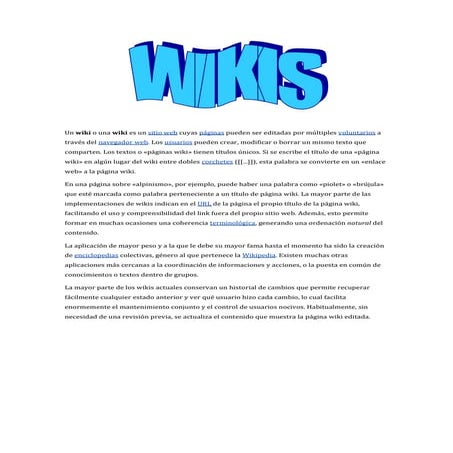 Wikis. | PPTX