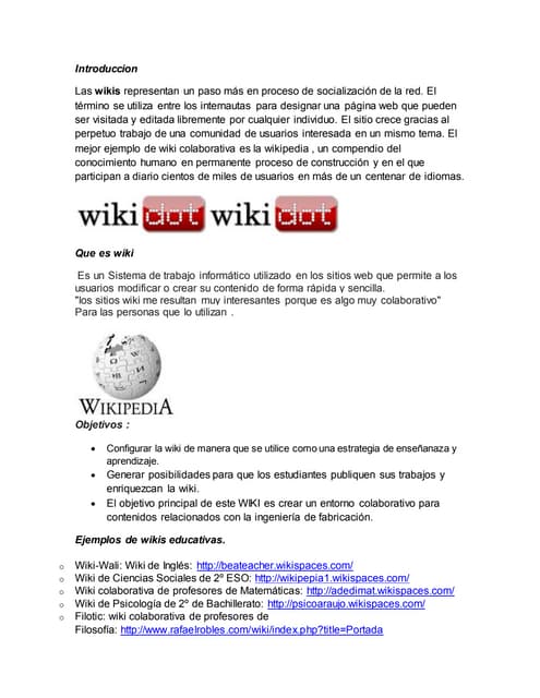 Wikis