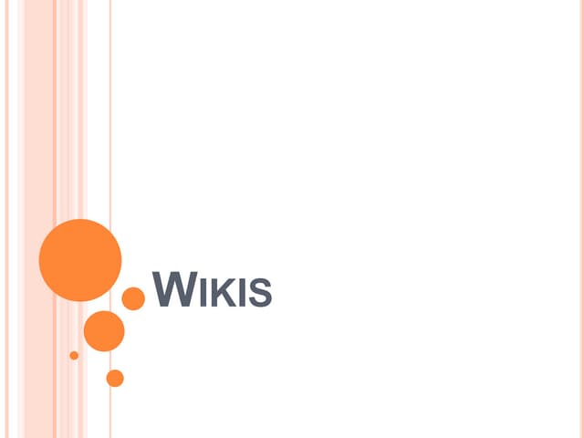 Wikis
