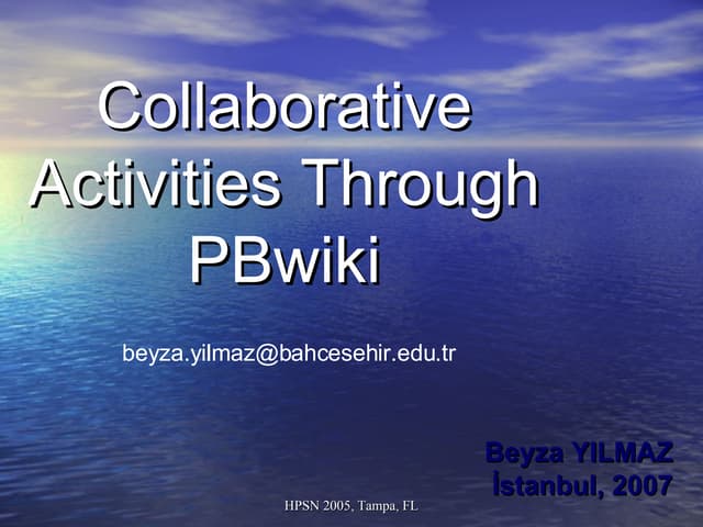 wikis in language classes
