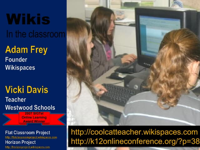 Wikis in the Classroom