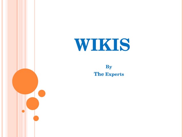 Wikis[1]