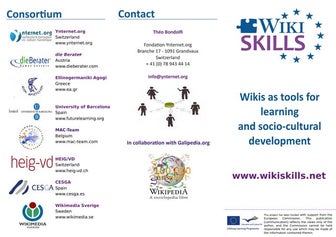 Wikiskills leaflet santiago di compostela