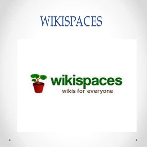 ¿Qué es WIKISPACE¿ para alumnos de bachillerato.pptx