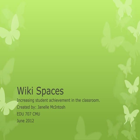 Wiki spaces.powerpoint6.2012
