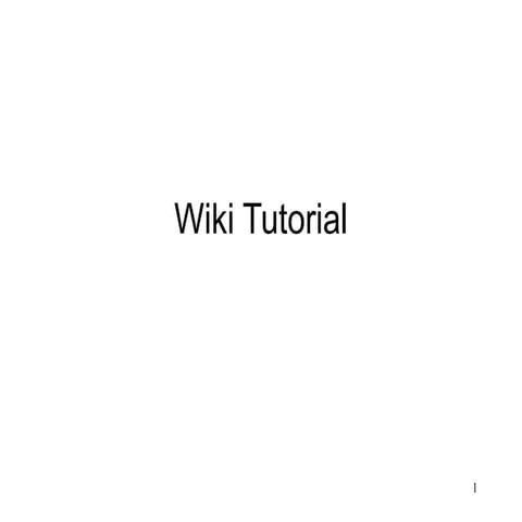 Wiki Tutorial.ppt
