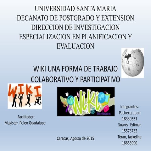 Como crear wiki | PDF