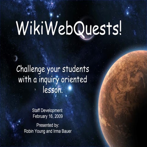 Wiki Webquests