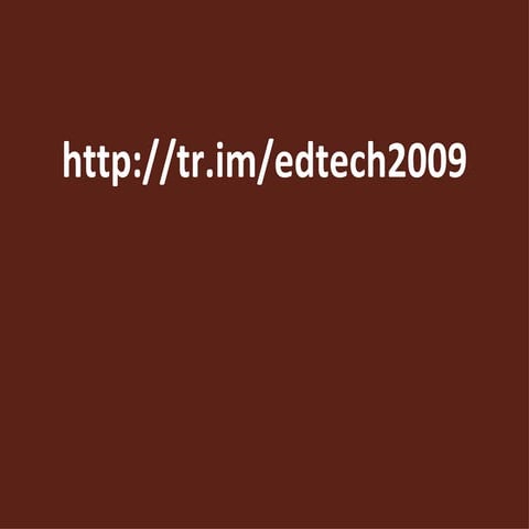 EdTech 2009: Using Wikipedia
