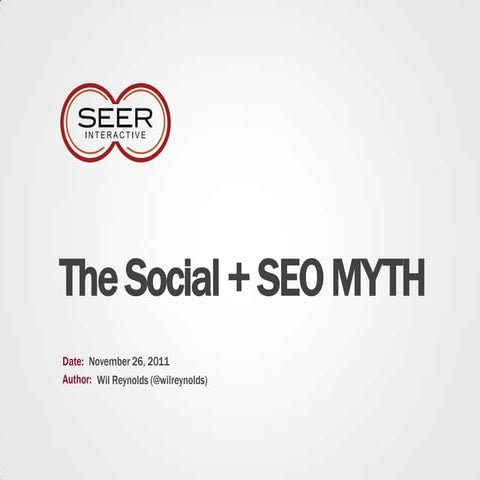 Social Media and Its Impact on SEO rankings
