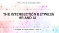 The Intersection Between HR & AI 