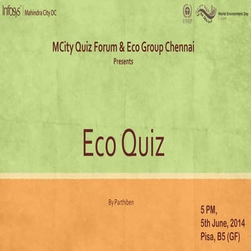 Eco Quiz 2014