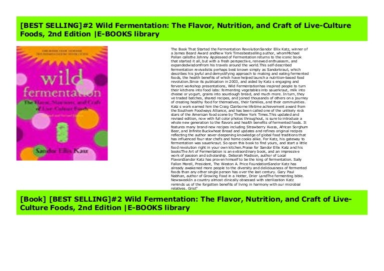 Sandor katz wild fermentation