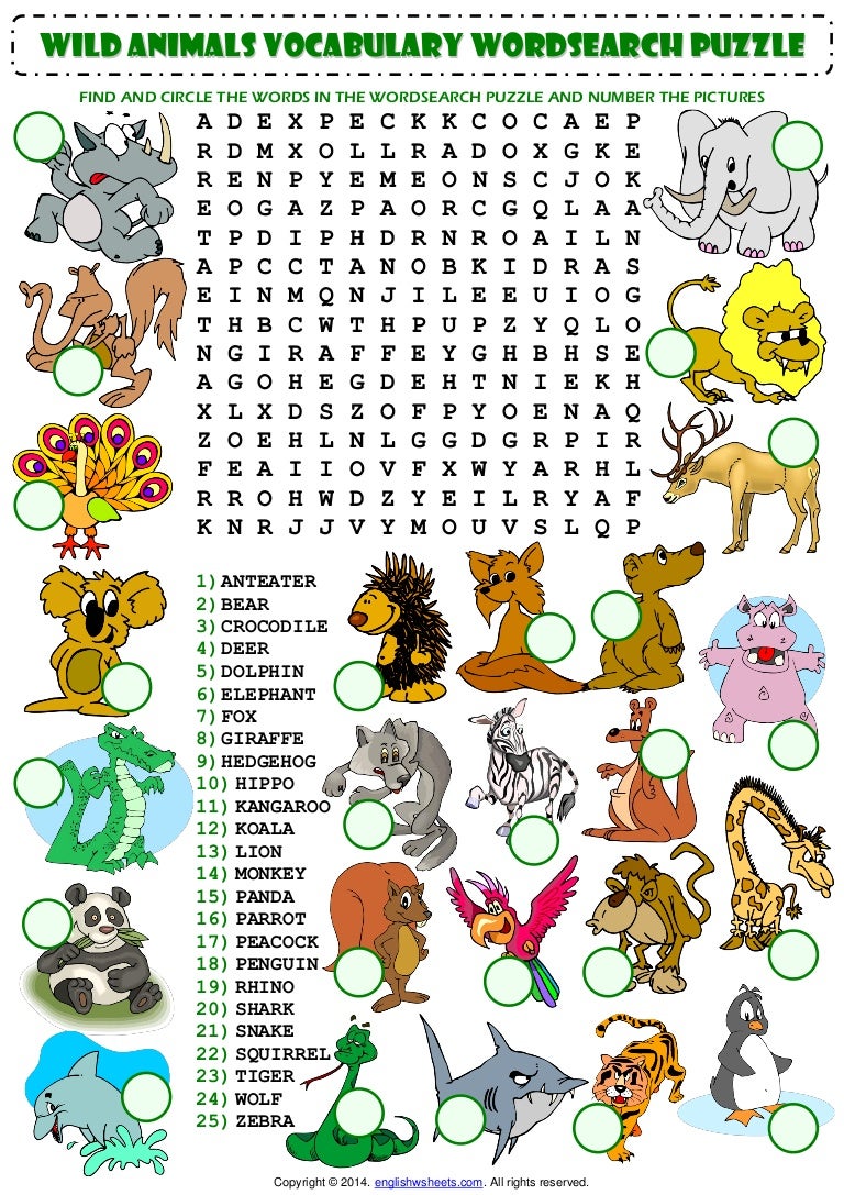 wild animals