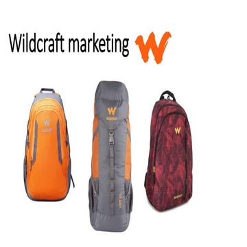 Wildcraft marketing