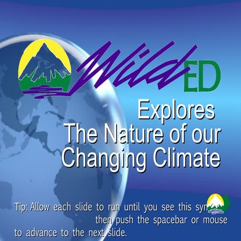 WildED Climate Primer Slideshow