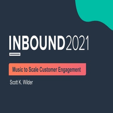 Hubspot Inbound Customer Engagement Presentation