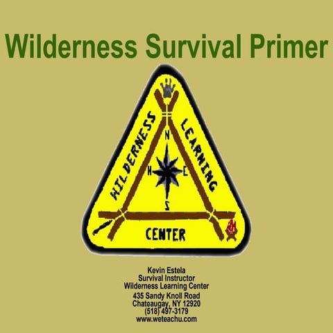 Wilderness Survival Primer