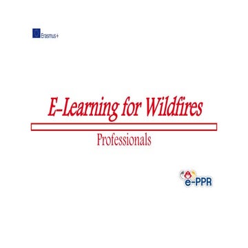 Professionals - Wildfires - Preparedness part 1