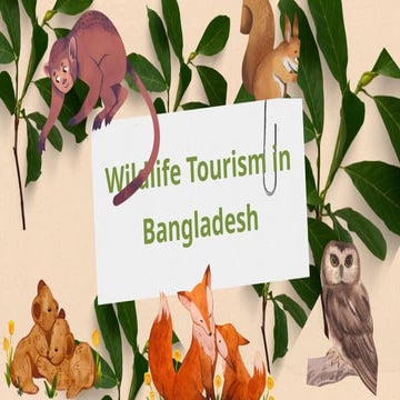 Wildlife Tourism in Bangladesh & Prospect