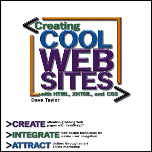 Wiley.,creating cool web sites with html, xhtml and css (2004)