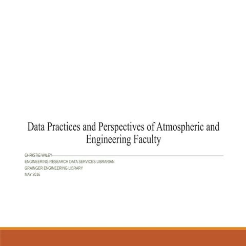RDAP 16 Lightning: Data Practices and Perspectives of Atmospheric and Enginee...