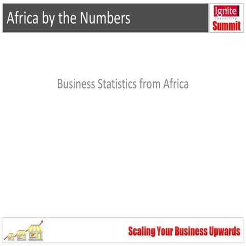 Africa by the Numbers: Business Statistics from Africa