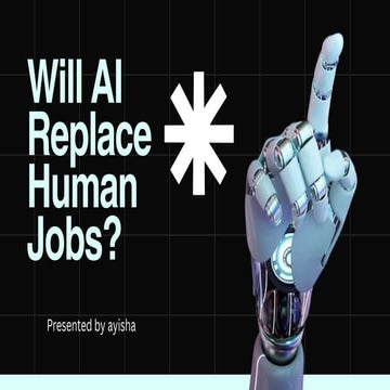 Will Artificial Intelligence Replace Human Jobs? | PDF